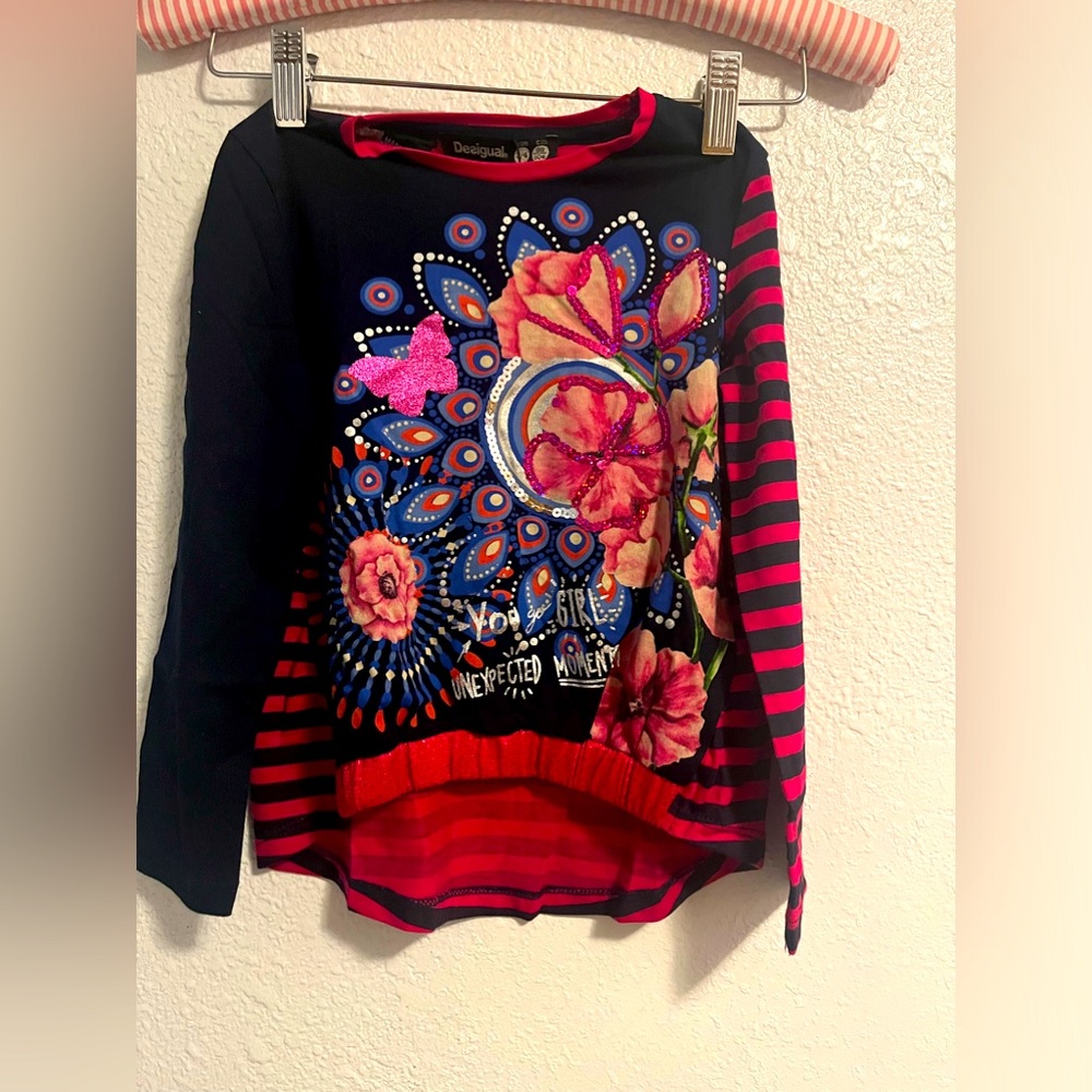 NWT Desigual Girls Top